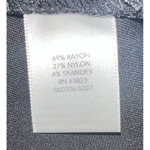 CJ Banks Black Maxi Skirt w/side Buttons Size X - Picture 9 of 10